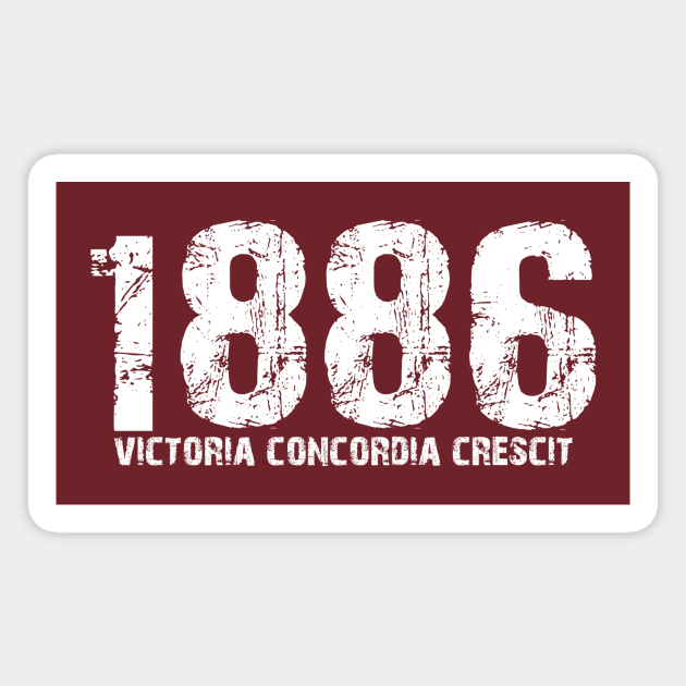 Victoria Concordia Cresit Magnet by TerraceTees